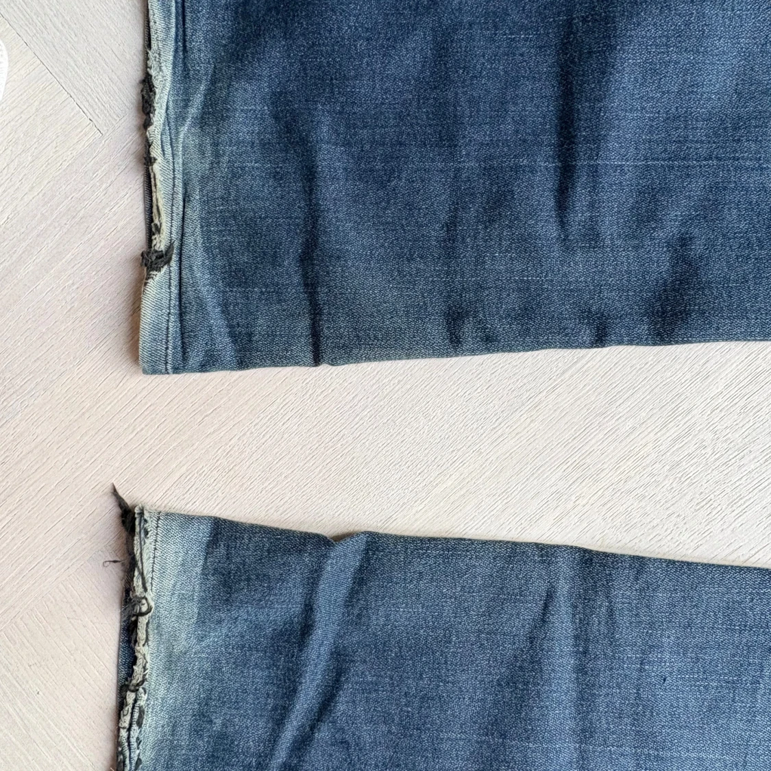 Blå bootcut jeans - 3