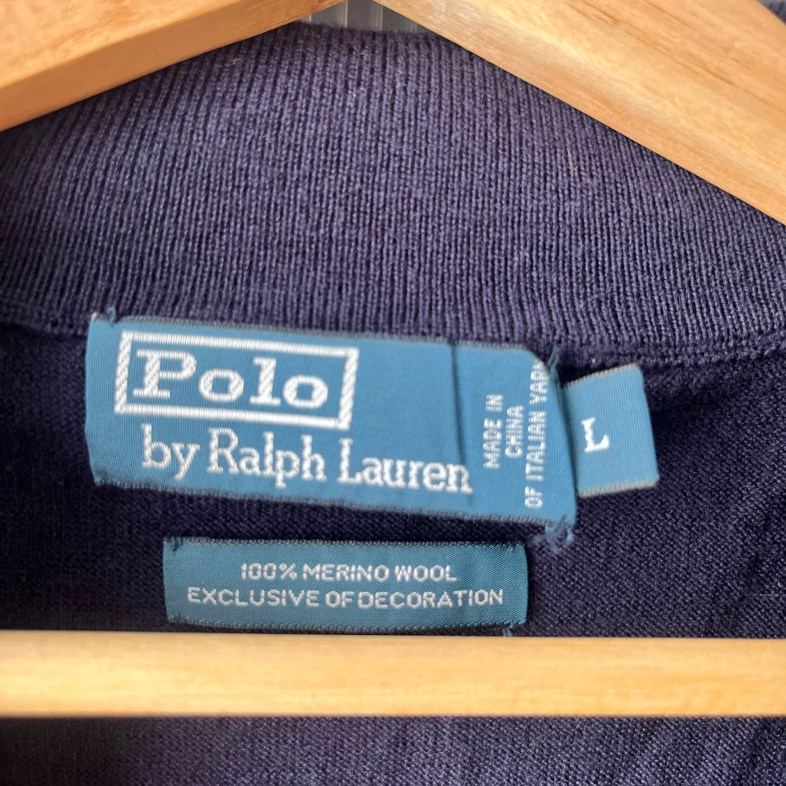 Exklusiv Polo Ralph Lauren half / quarter zip merino ull - 4