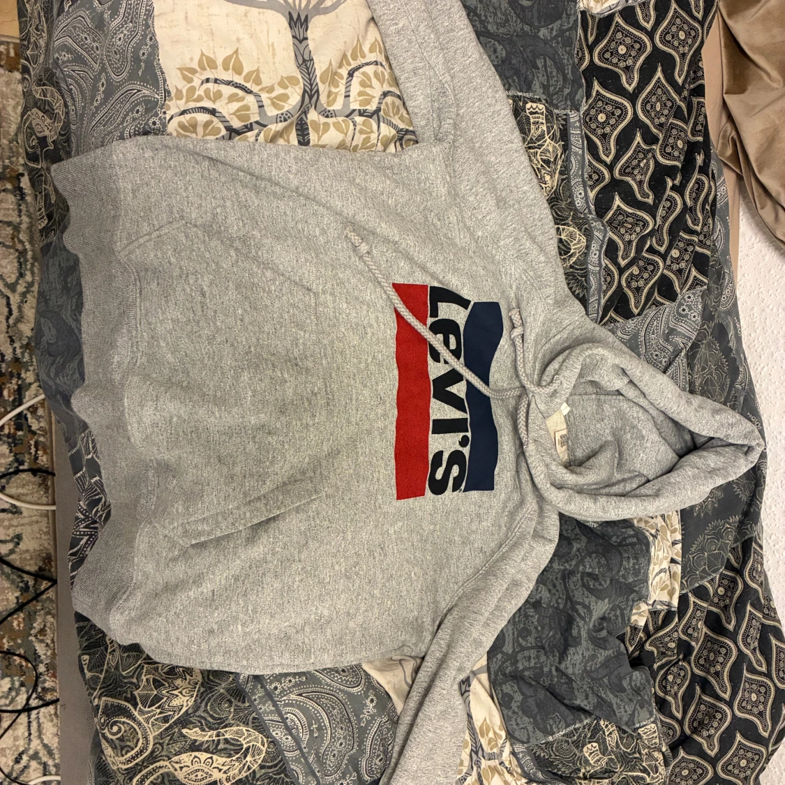 Levi's 512 ljusblå och svarta jeans - 4