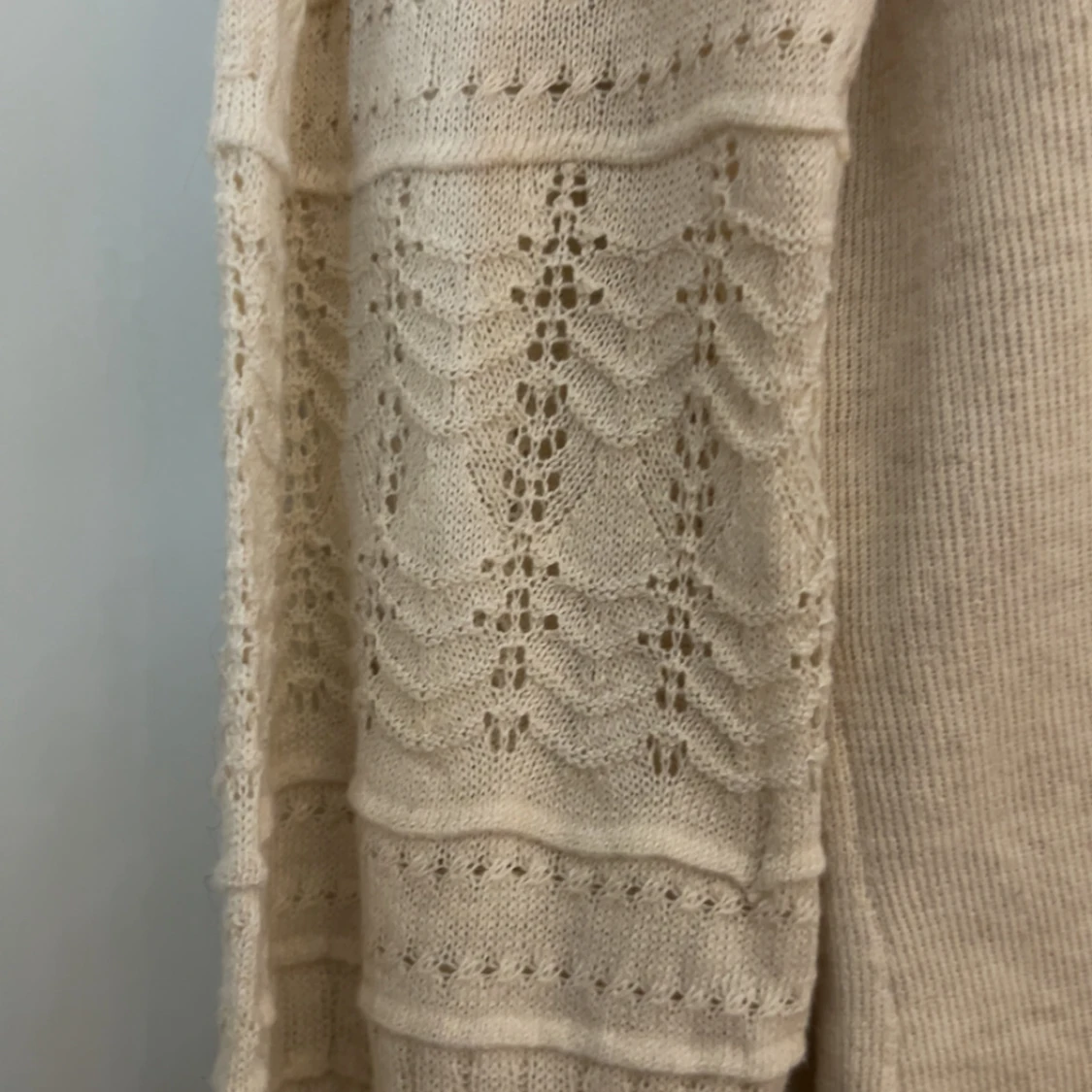 Beige stickad tröja Vero Moda XS - 1