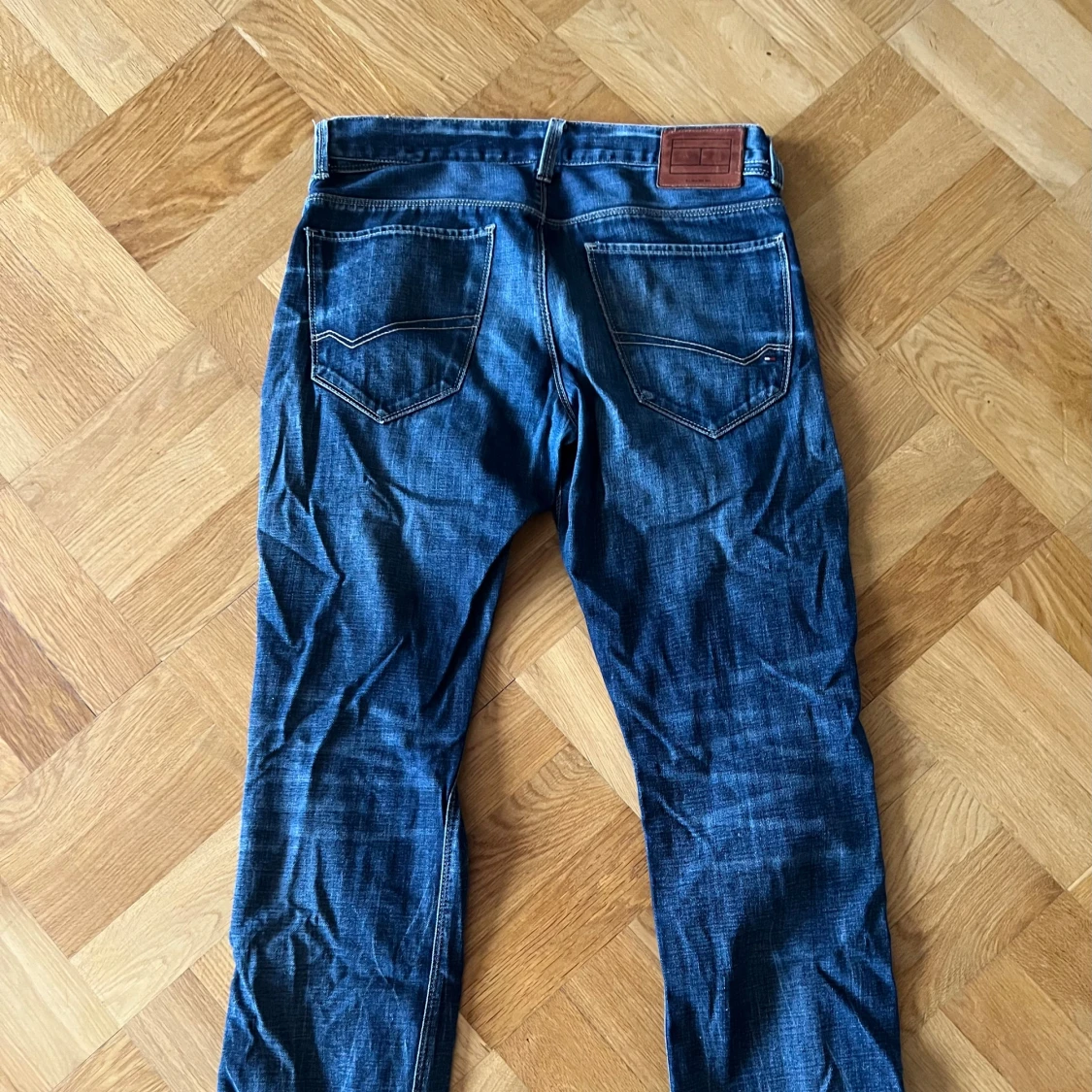 Blå Vintage Tommy Hilfiger jeans