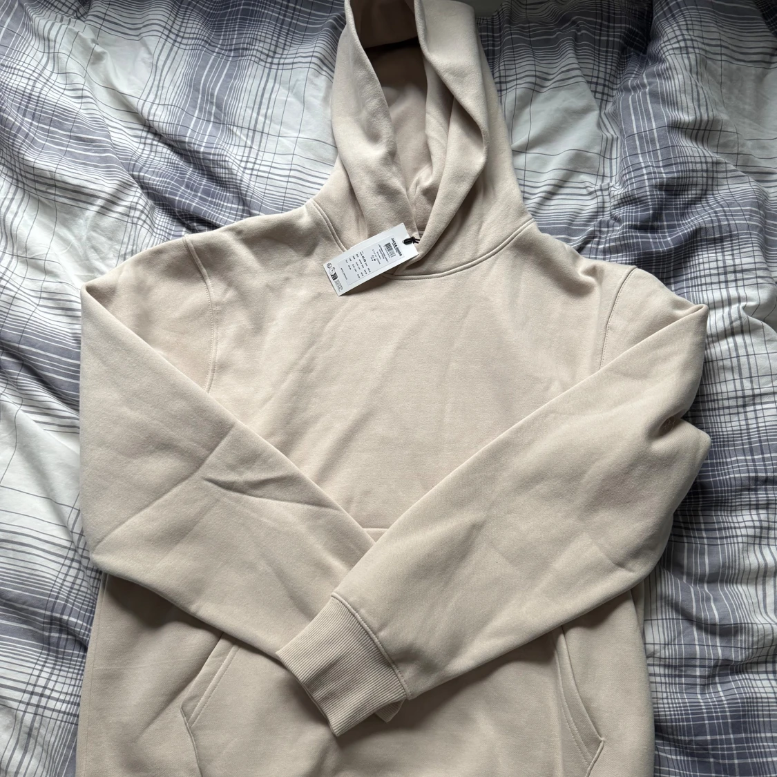 NY Beige hoodie från Jack & Jones