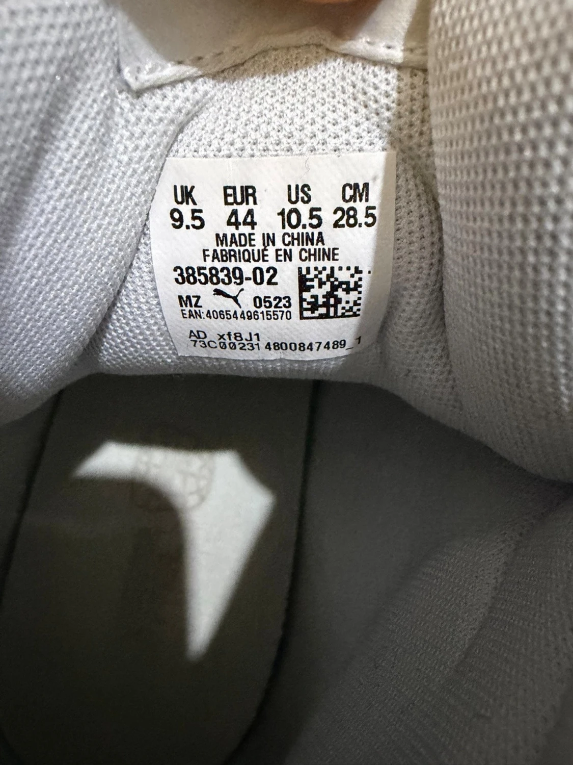 Vita höga sneakers från Puma strl 44 - 3