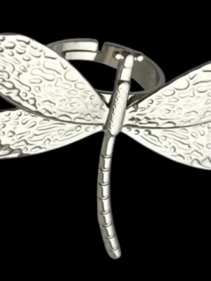 Trollslända ring  - Jätte fin och populär ring, köpt på en marknad 