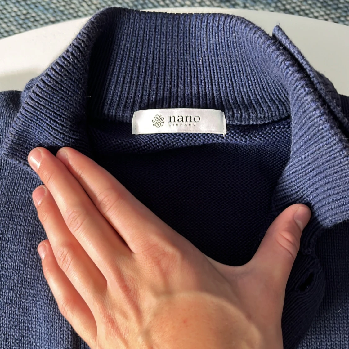 Mörkblå kofta från Nano Universe - 2