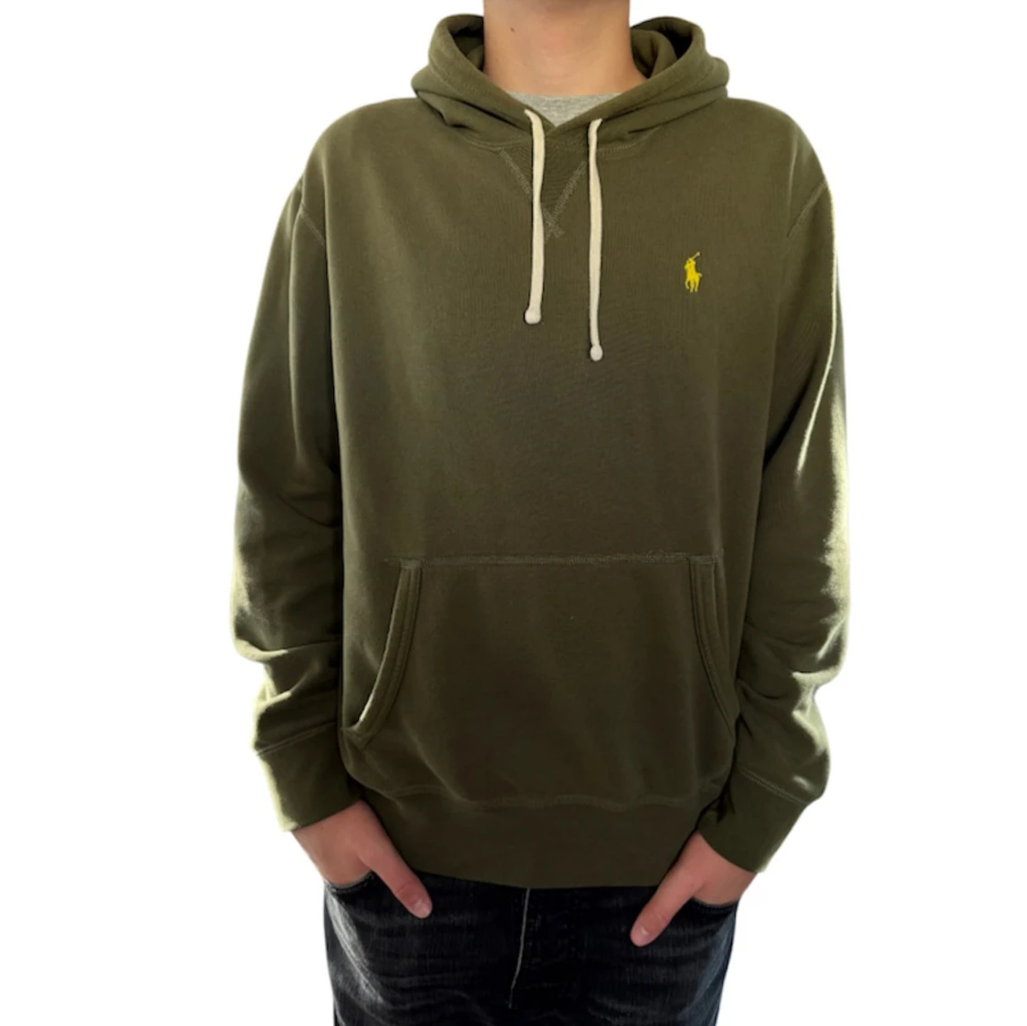 Olivgrön hoodie från Polo Ralph Lauren
