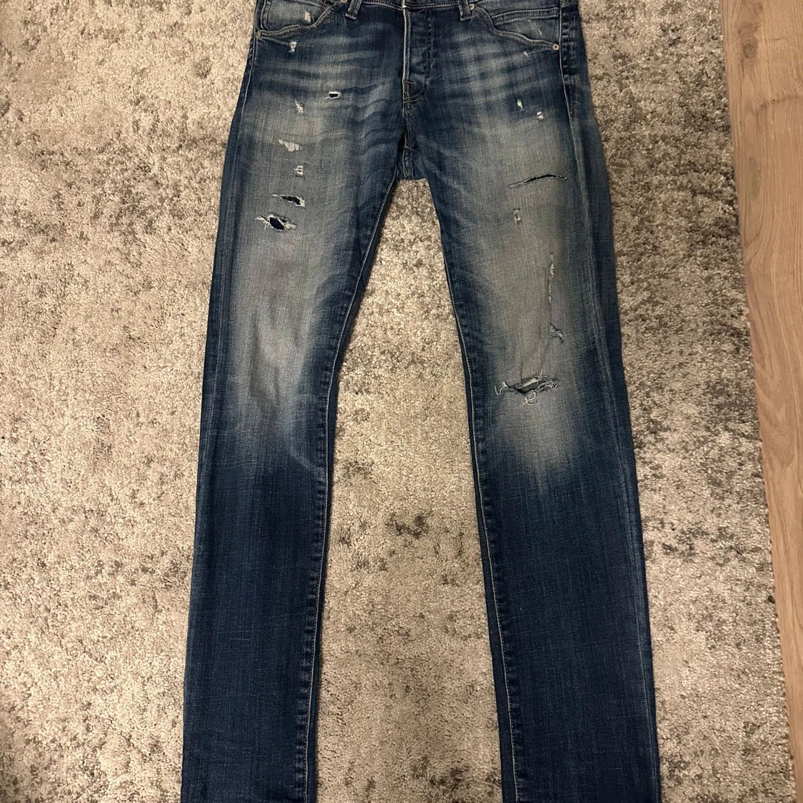 Jack & Jones Slim Glenn jeans blå 32/34