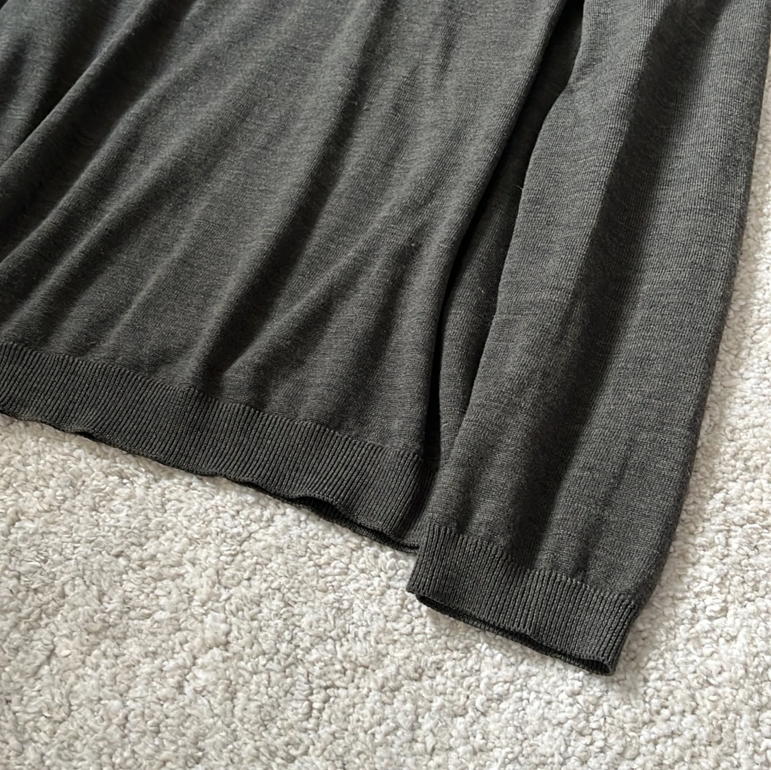 Mörkgrön stickad tröja från NN07 - 2