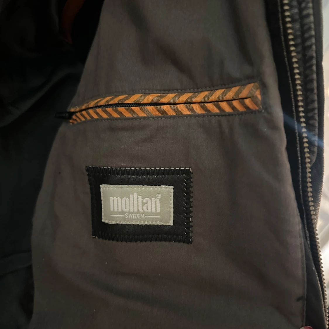 Skinnjacka i äkta skinn  - 3