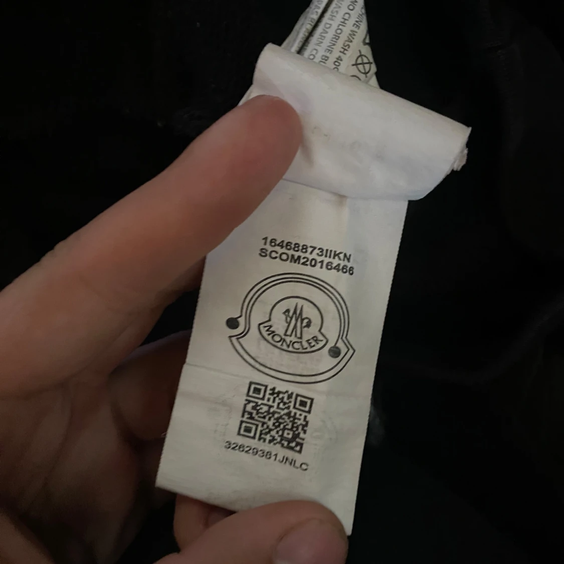 Svart sweatshirt från Moncler Grenoble - 1