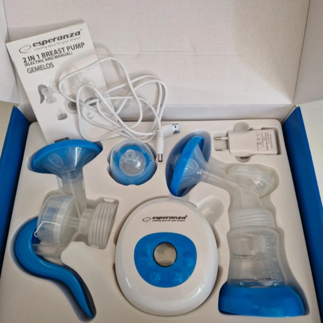 Esperanza 2in1 Breast Pump Gemelos, bröstpump - 1