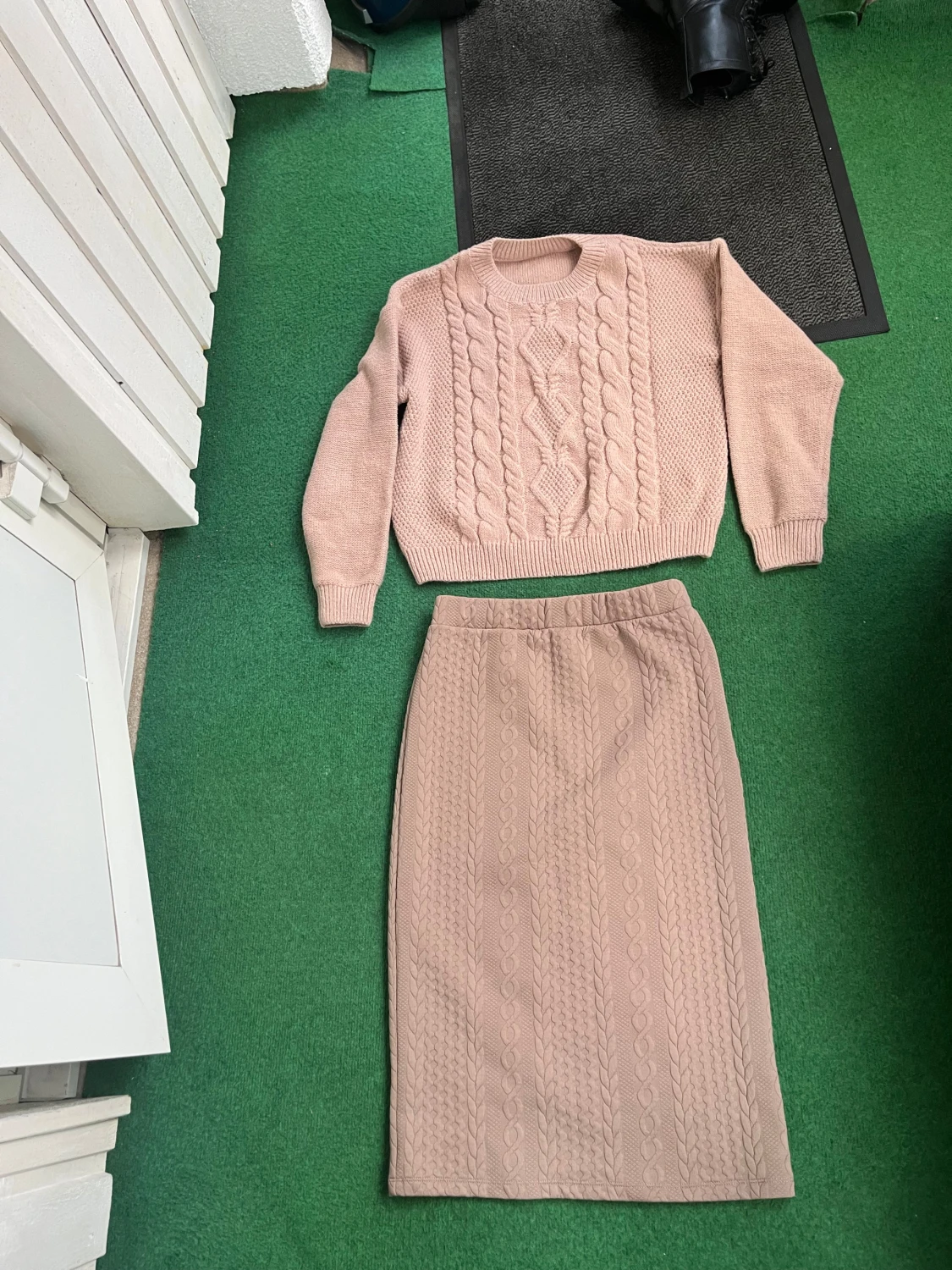 Beige långkjol från Vero Moda