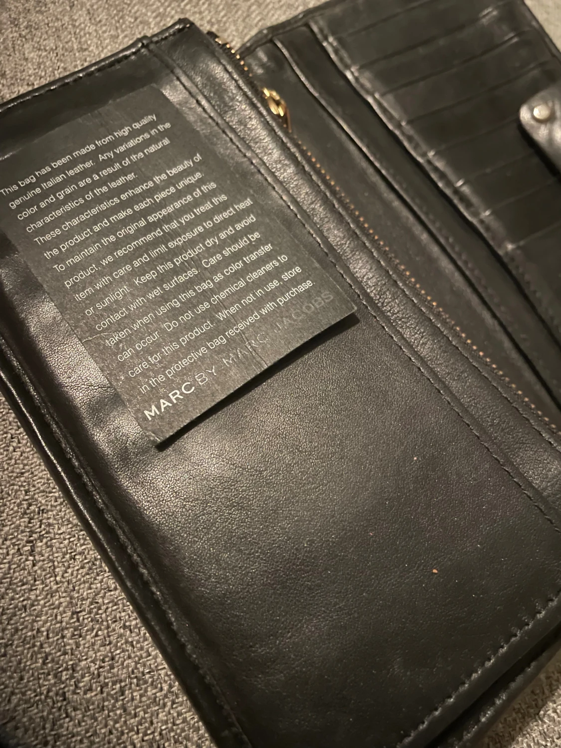 Svart plånbok från Marc by Marc Jacobs - 5