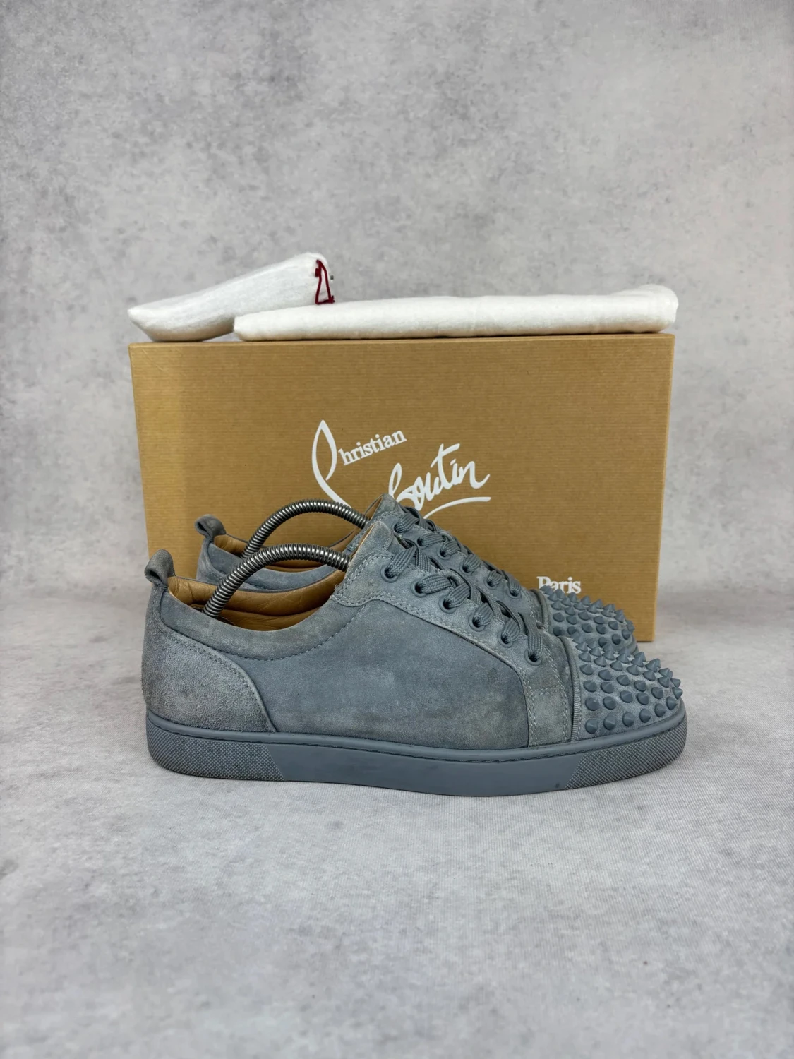 Christian Louboutin junior spike sneaker