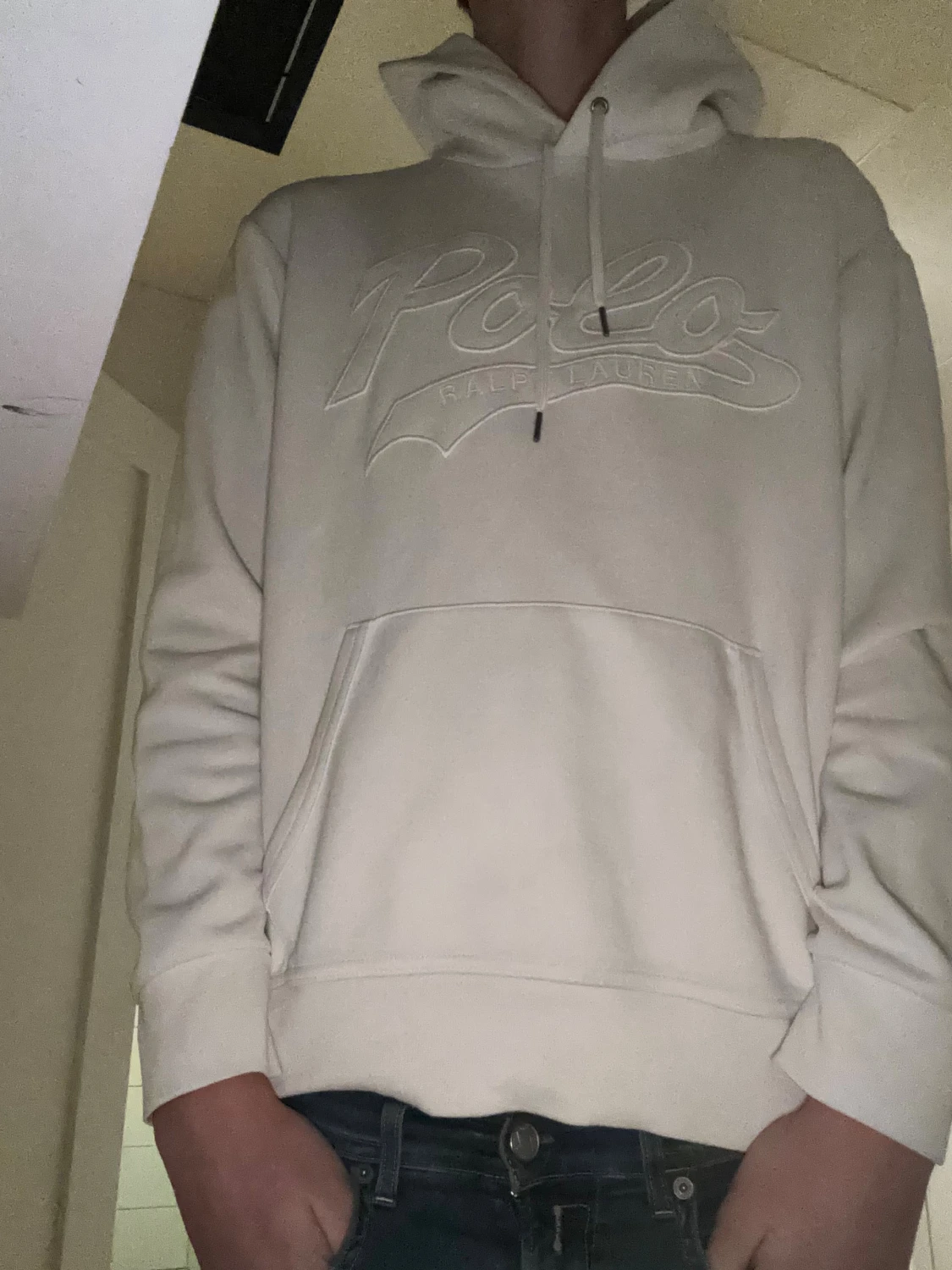 Vit hoodie från Polo Ralph Lauren - 2