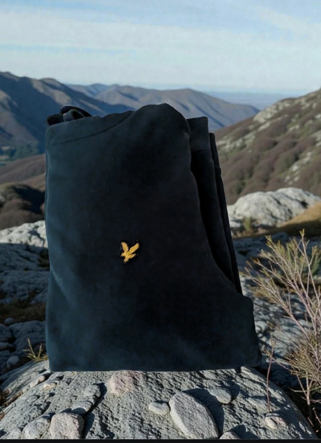 Grön hoodie från Lyle & Scott i M - 2