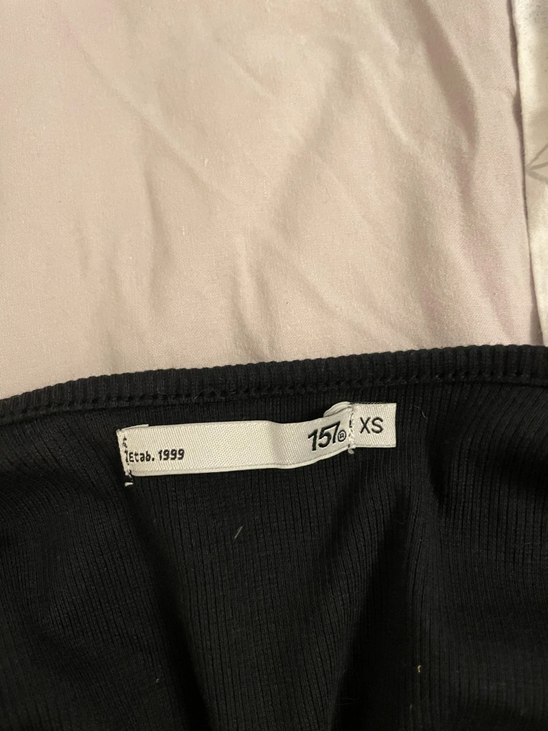 Svart croppad kofta från 157 - 1