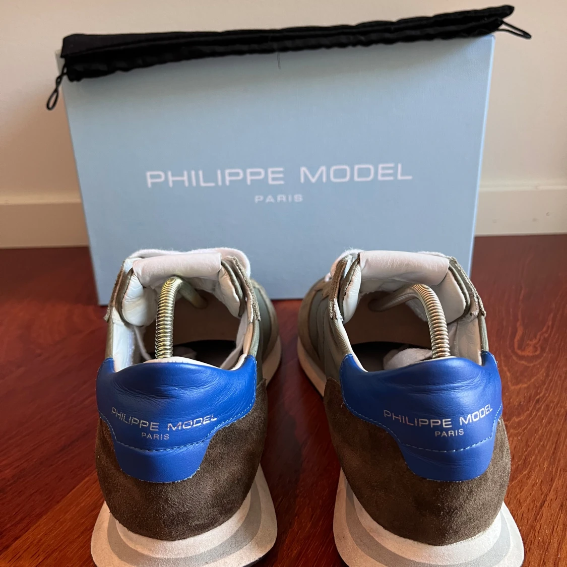 Philippe Model sneakers i olivgrönt - 2