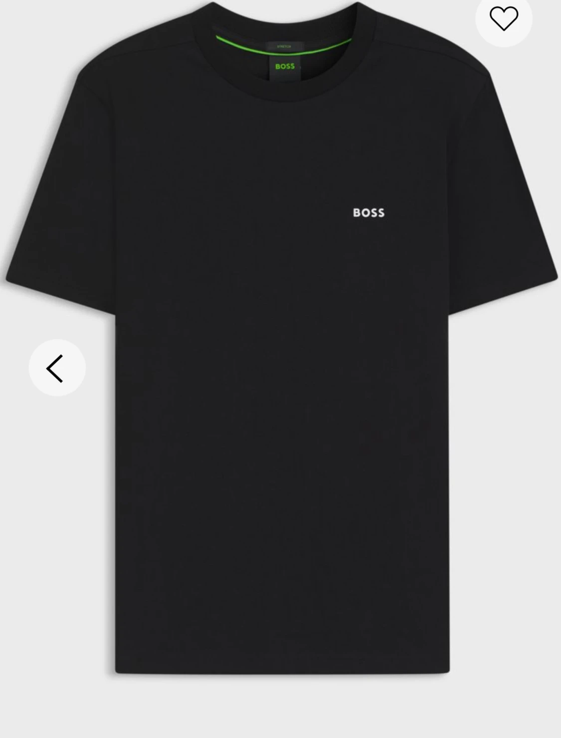 Svart t-shirt från BOSS