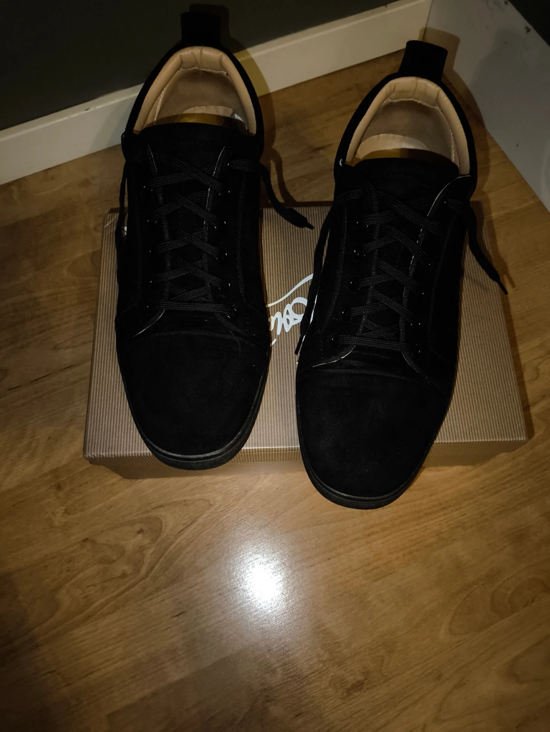 Christian Louboutin svarta sneakers - 2