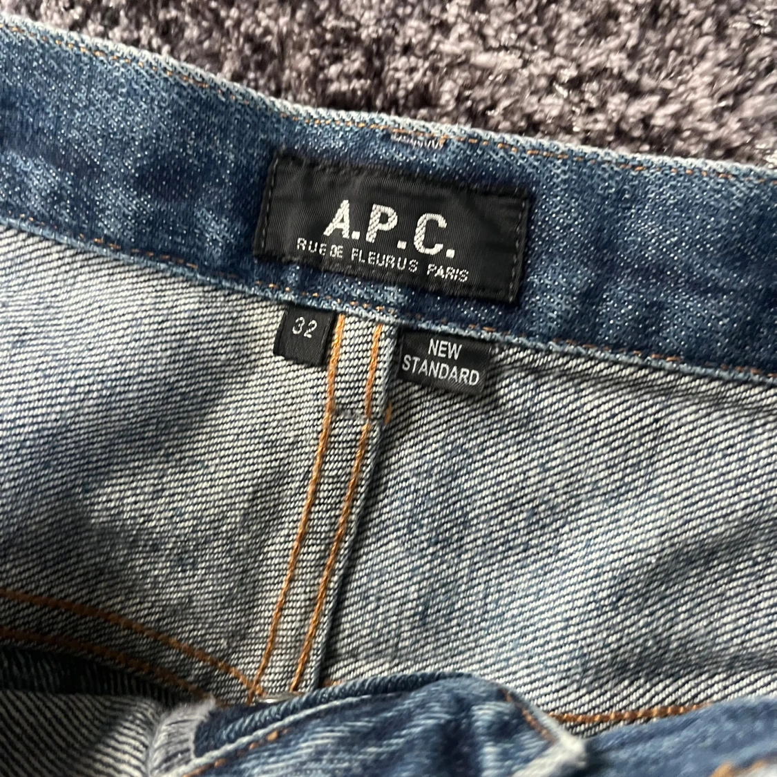 A.P.C. New Standard blå jeans, stl 32 - 3
