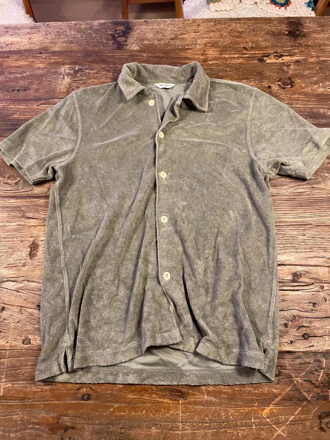 Grå frottéskjorta från Jack and East west - 1