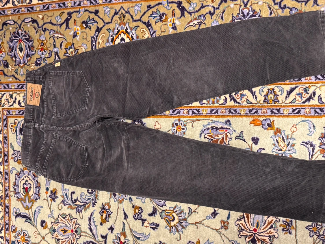 Svarta manchesterbyxor Dobber W31 L32 - 2