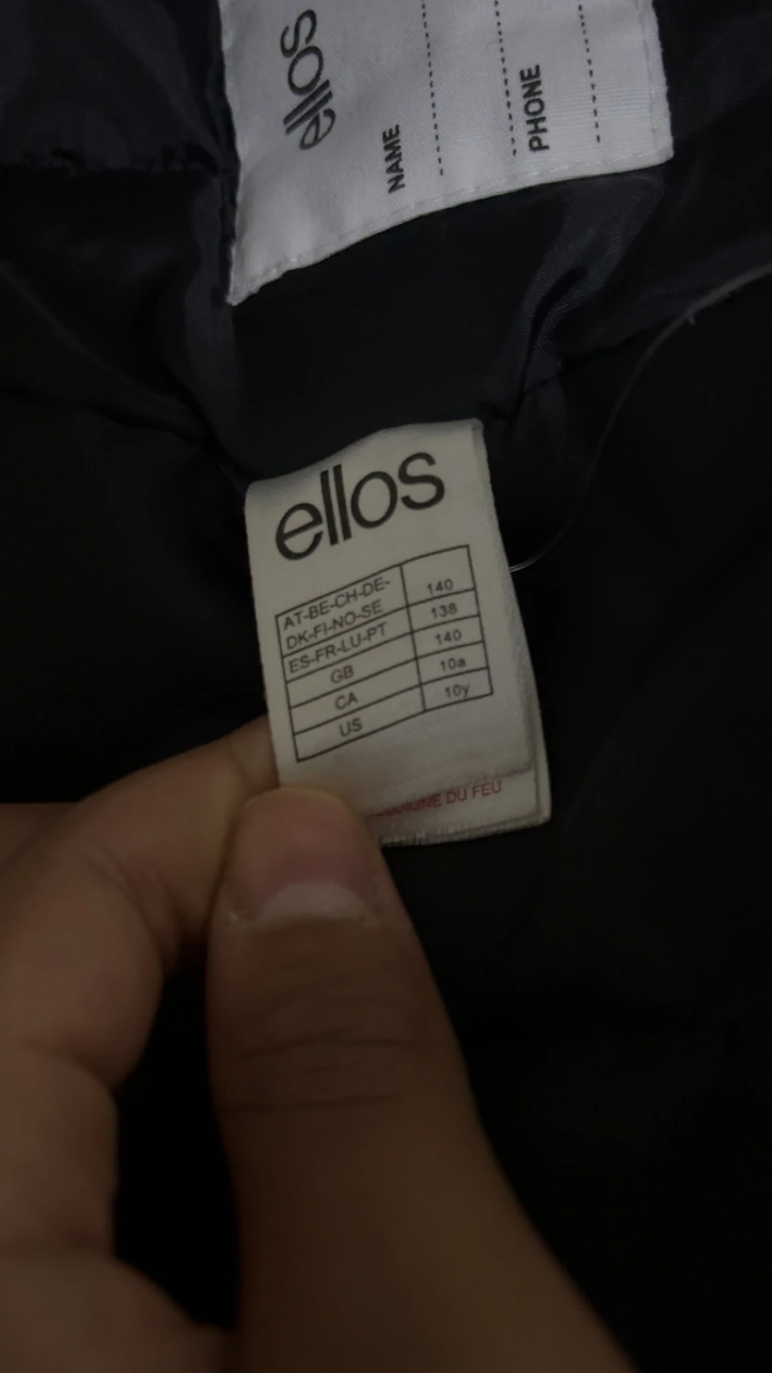 Svart bomberjacka med grå hoodie från Ellos - 2