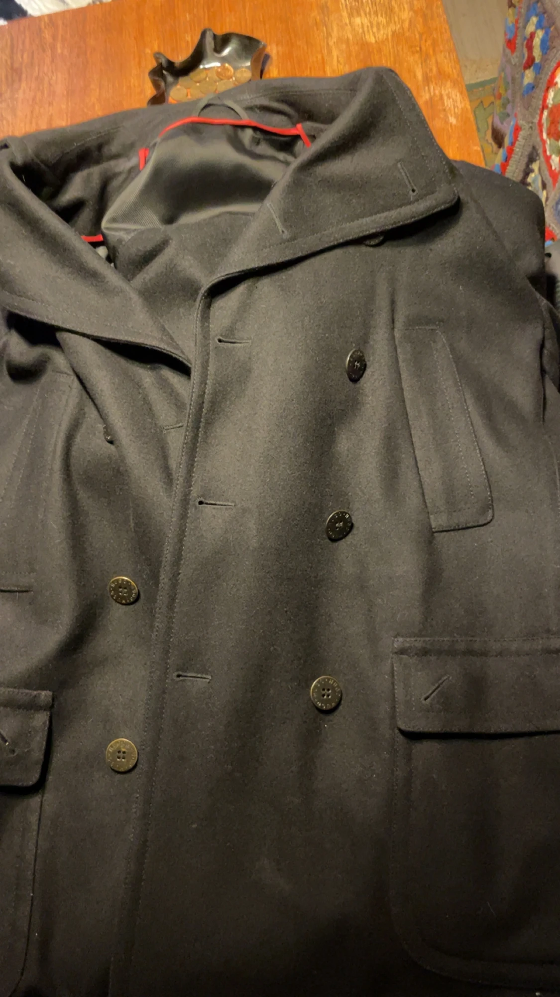 Svart skepparkavaj från Hugo - 2