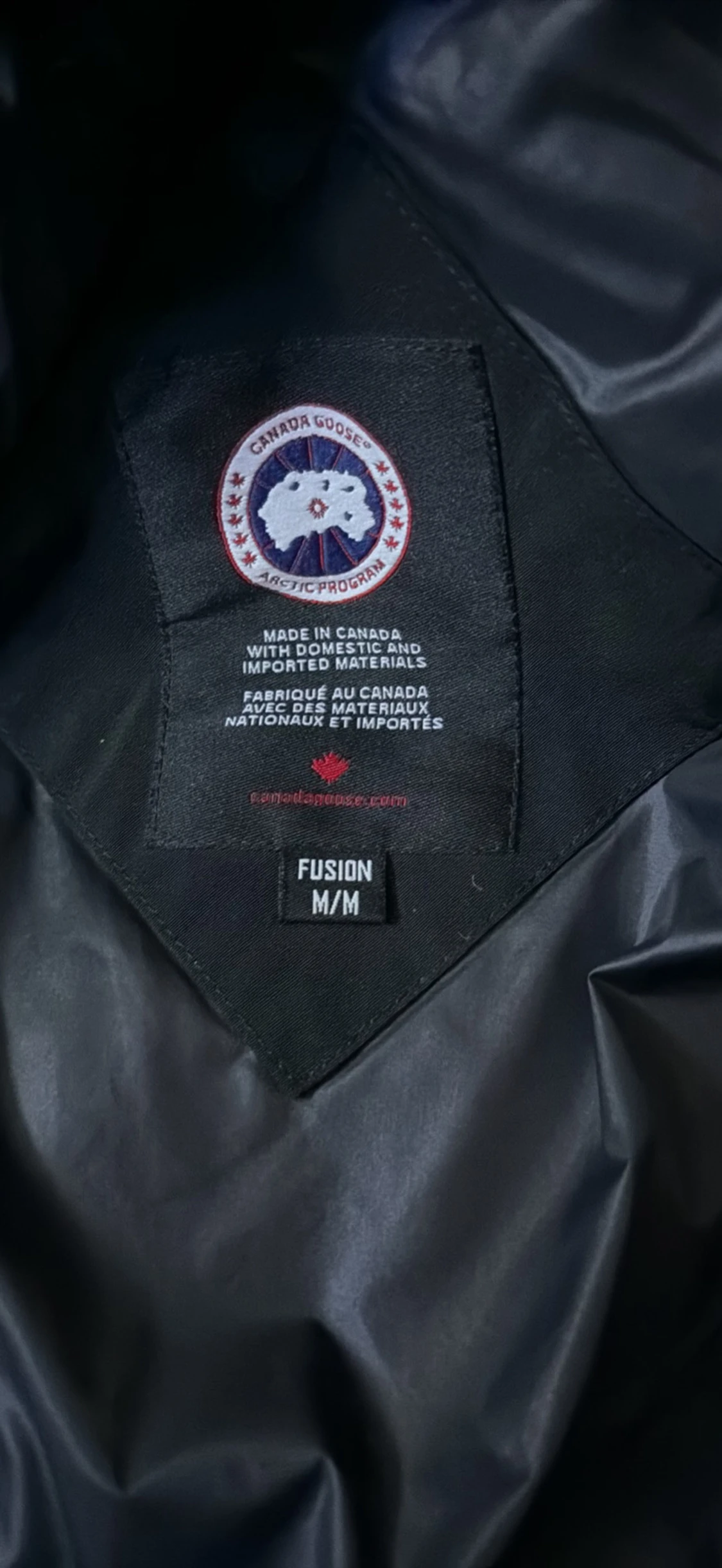 Svart dunväst från Canada Goose M - 1
