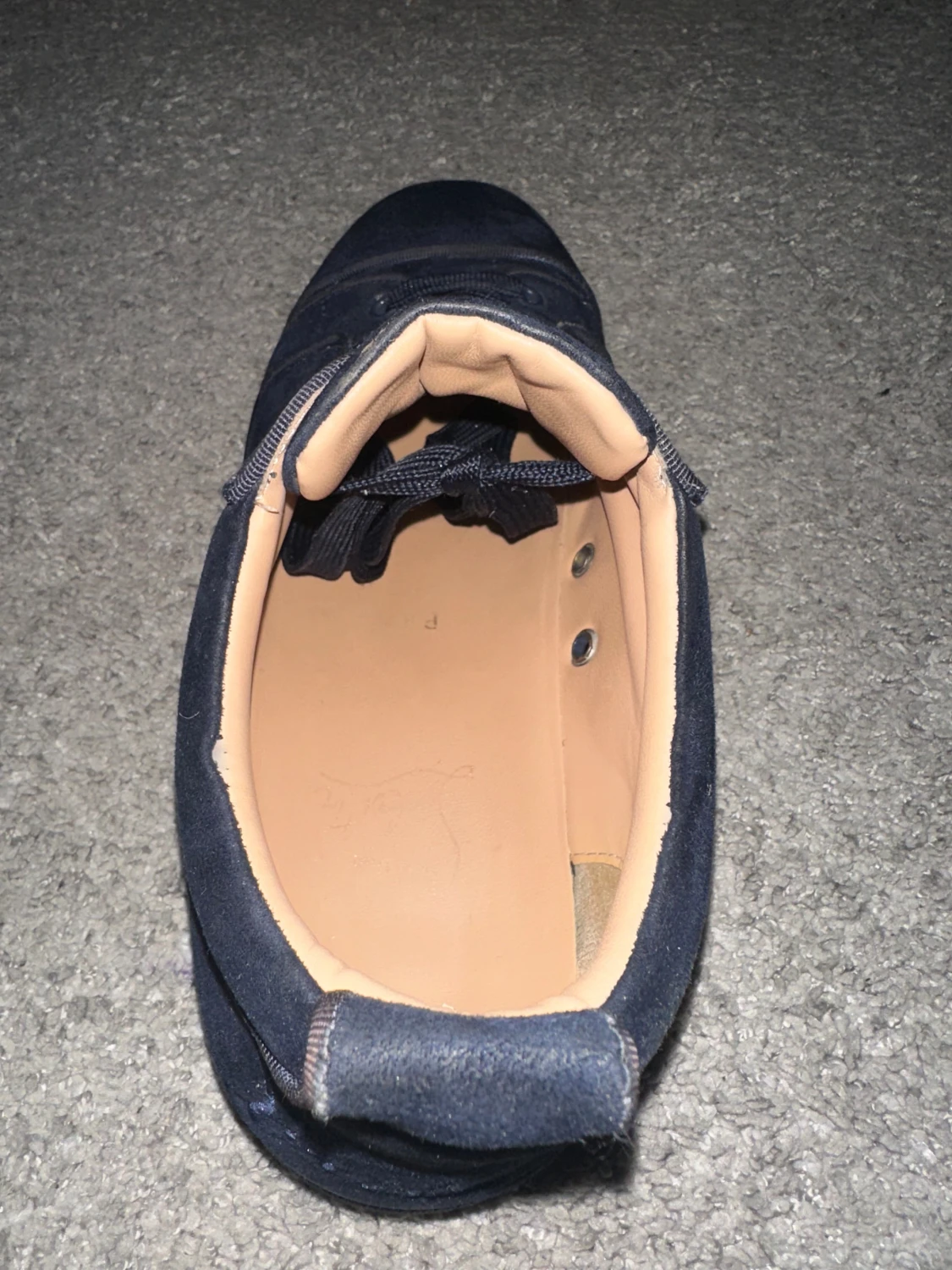 Mörkblå Christian Louboutin skor - 3