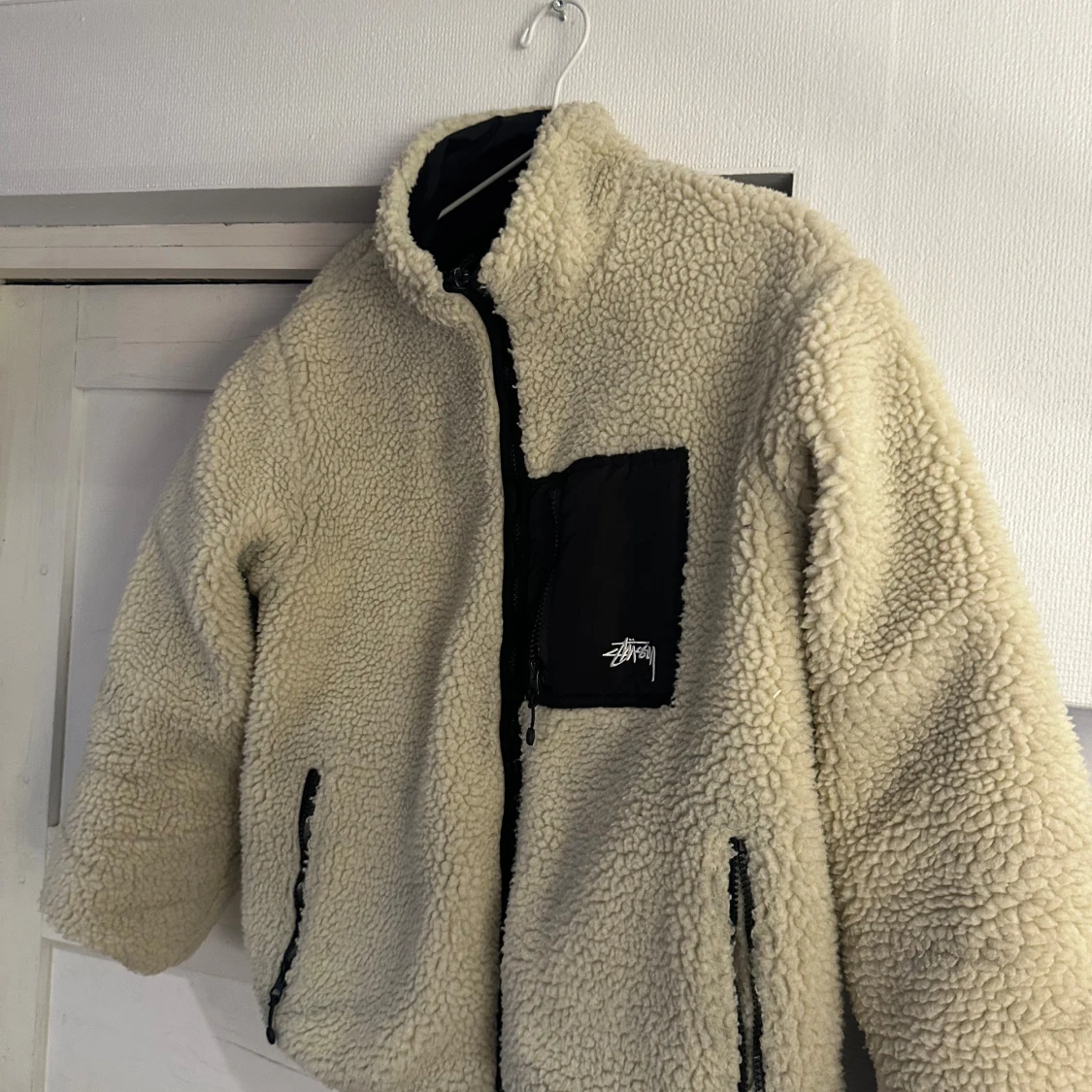 Stussy 8 ball fleece jacka - 1