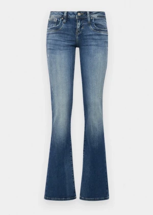 Mörkblåa ltb  low waist bootcut jeans  - Mörkblåa low waist bootcut jeans köpta från ltb på Zalando för några månader sedan