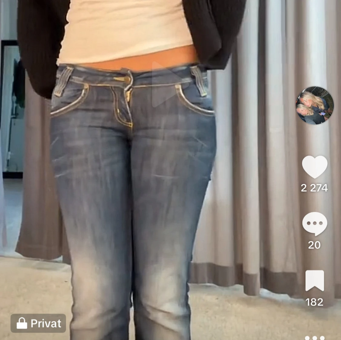 Lågmidjade Lee Jeans - 1