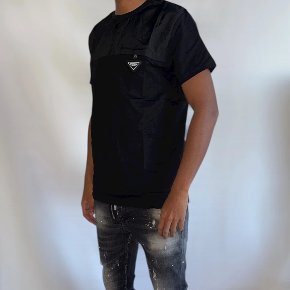 Prada tshirt strl M svart