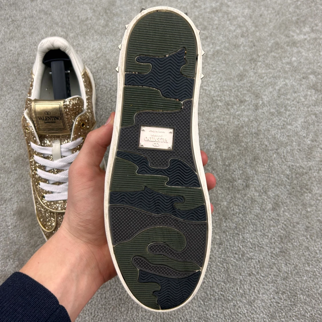 Valentino flycrew guld - 3