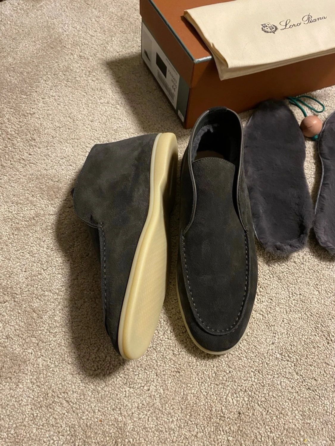 Loro Piana Open Walk Vinterskor med Innerfoder - 4