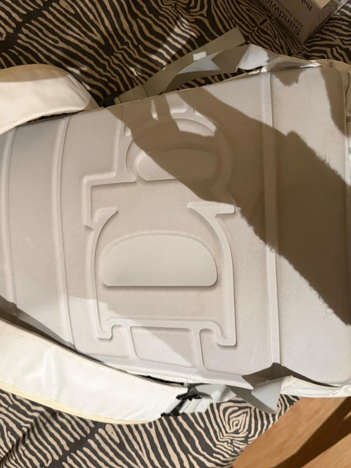 Vit ryggsäck Douchebag - 3