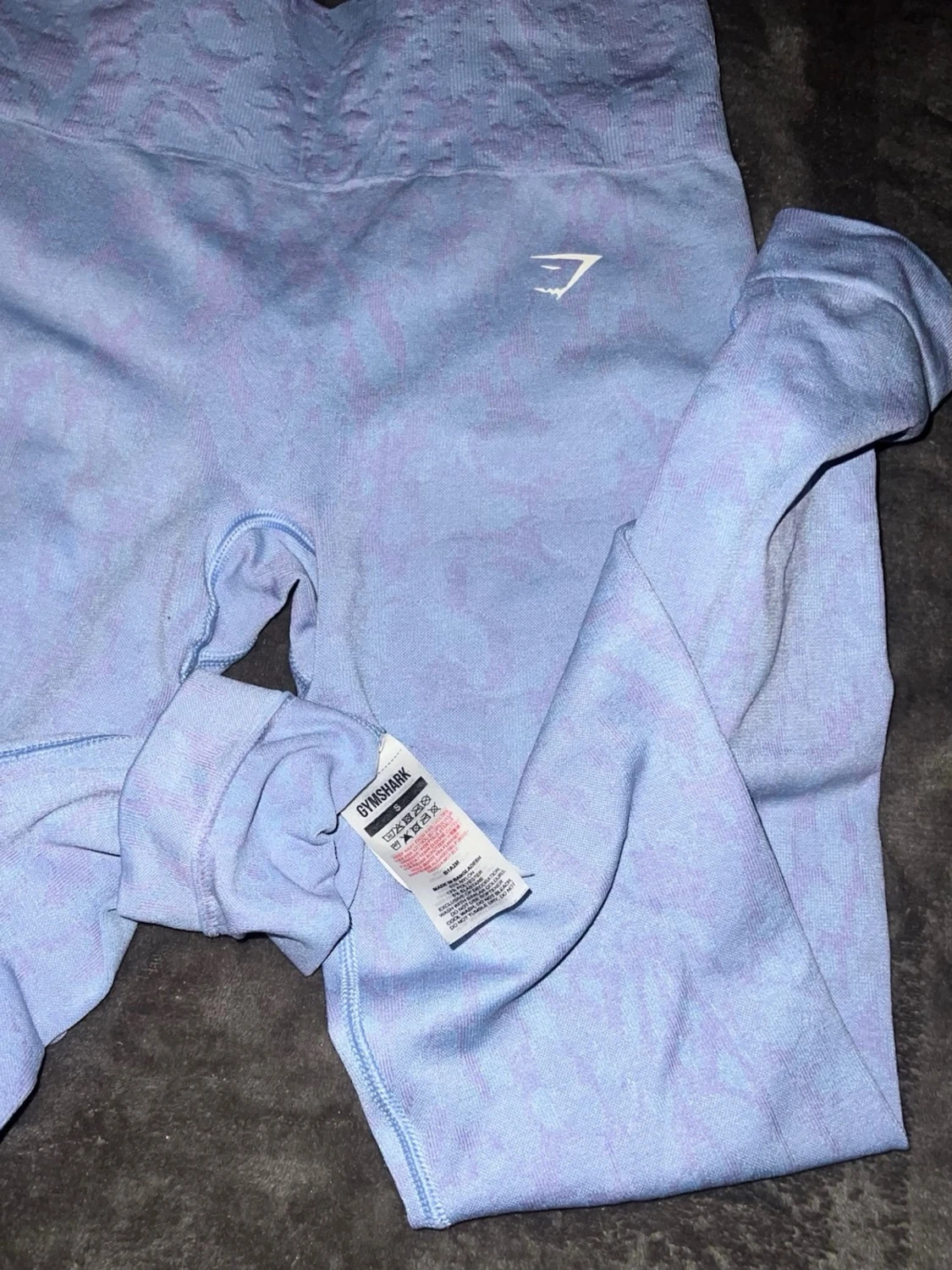 Ljuslila seamless leggings från Gymshark - 2