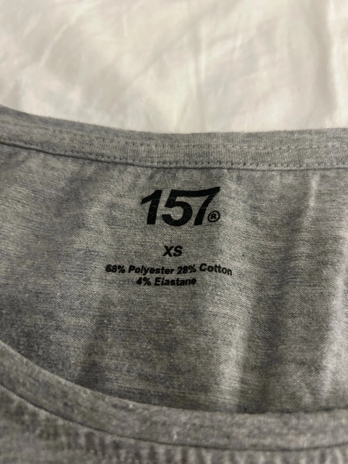 Grå långärmad topp från 157 - 1