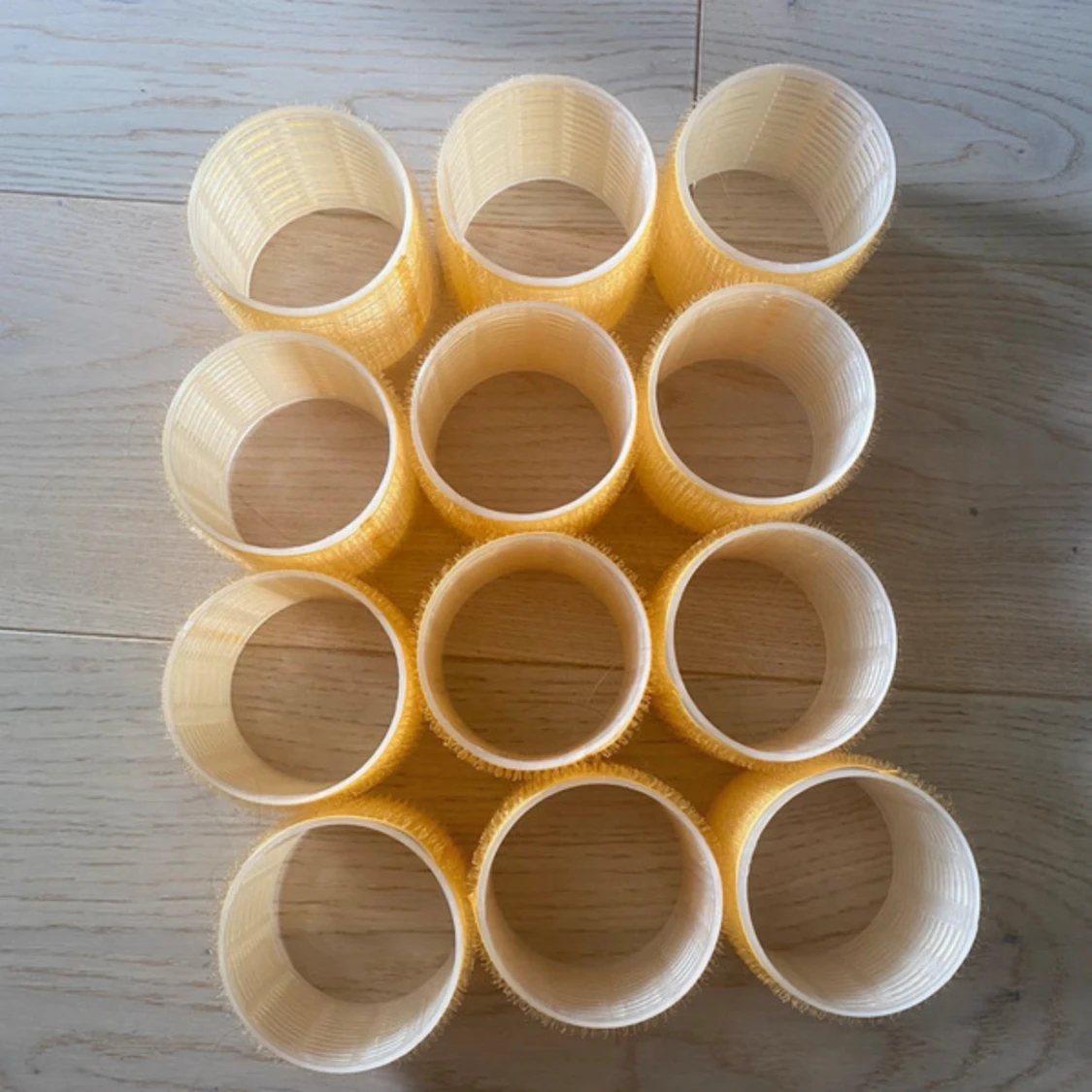 Självhäftande hårspolar, 12-pack