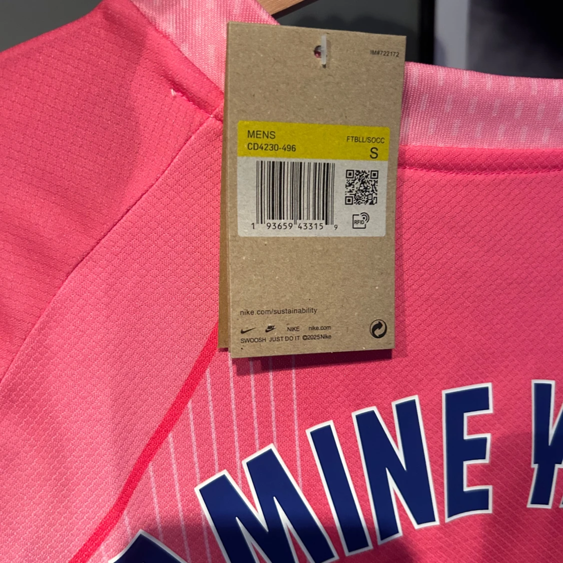 FC Barcelona rosa matchtröja Nike S - 2