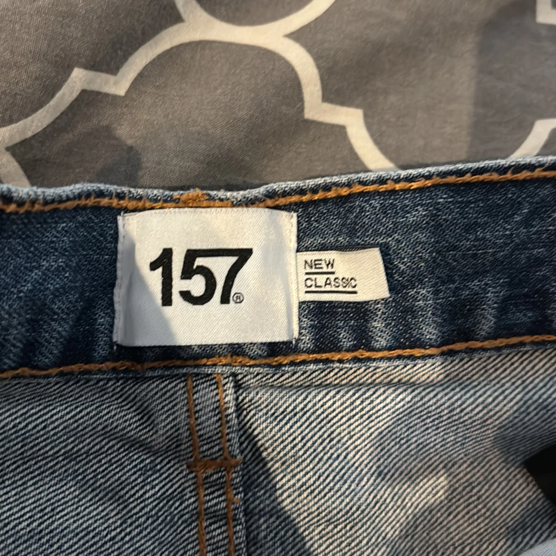 Blå jeans från 157 New Classic W28 L32 - 1