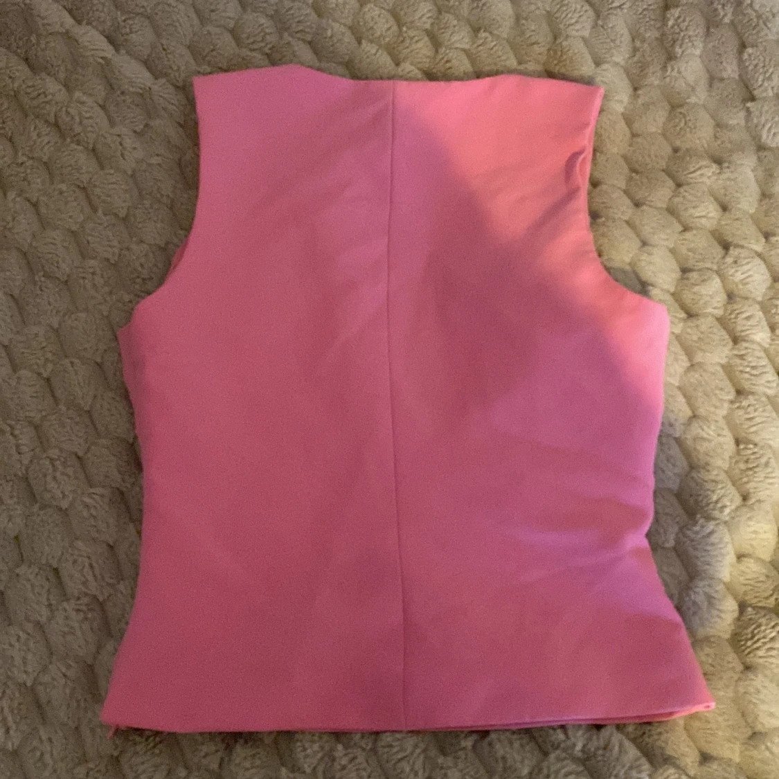 Rosa ärmlös topp från Zara - 1