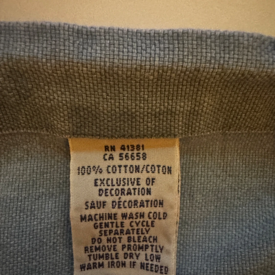 Blå kortärmad skjorta Ralph Lauren XL (slim fit) - 4