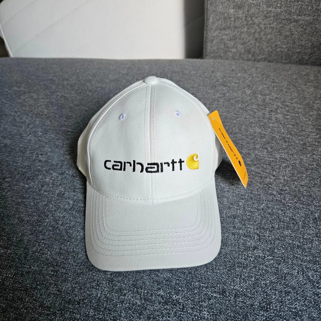 Vit Carhartt keps i bomull