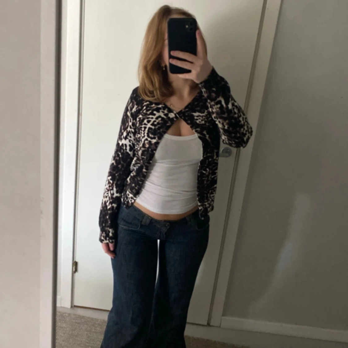 Leopard cardigan - 1