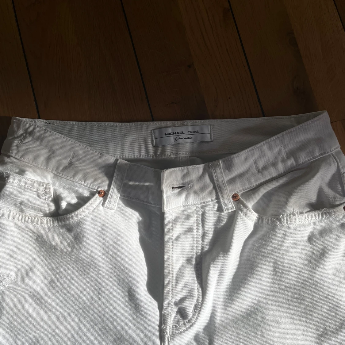 Vita jeans från Michael Coal