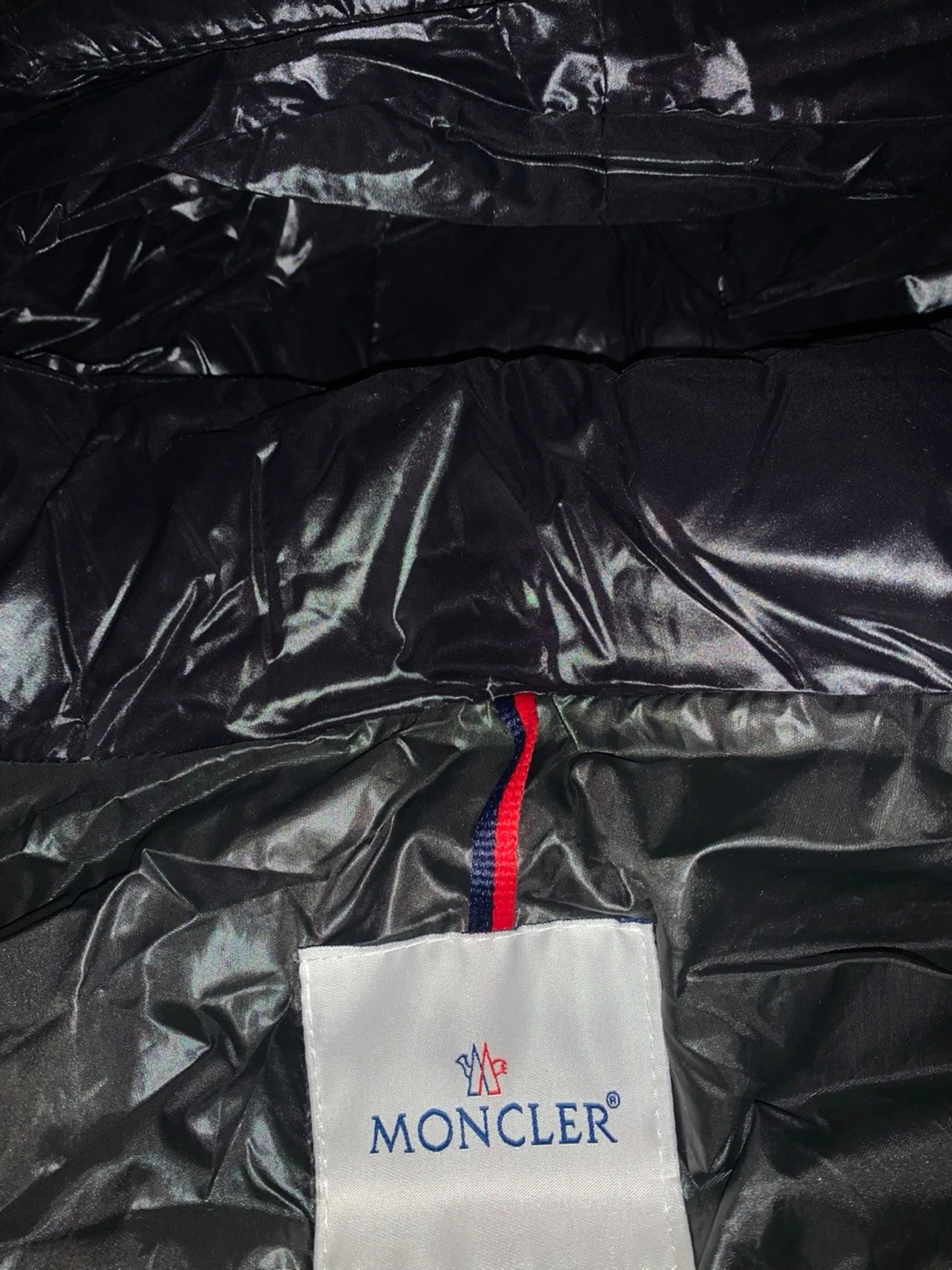 Svart dunväst från Moncler - 2