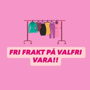 Fri frakt!! - Fri frakt på valfri vara!✨😍 skriv till mig vad du vill ha så får du fri frakt